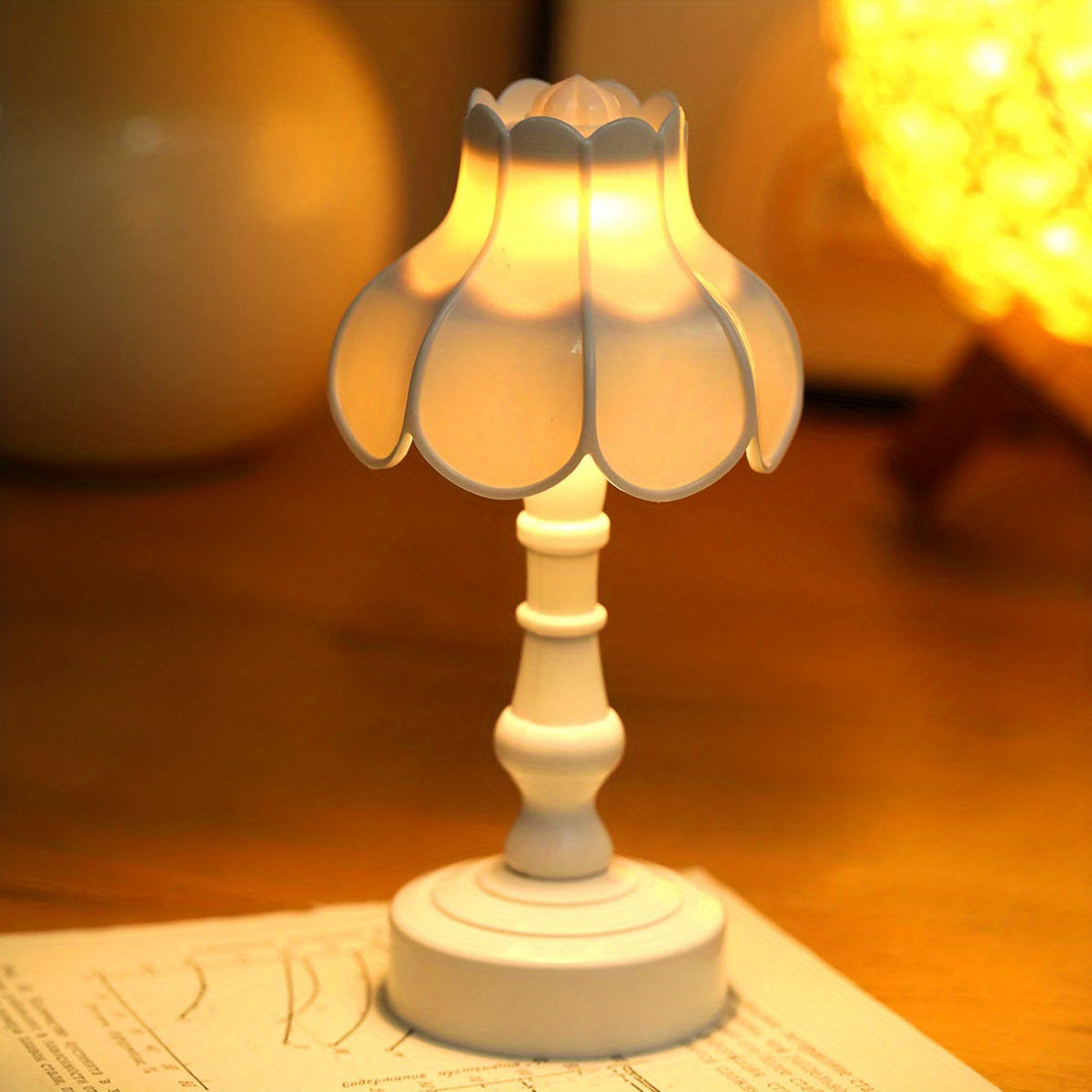 StarBloom - Bloemvormige Mini Bureaulamp voor Nachtdecoratie