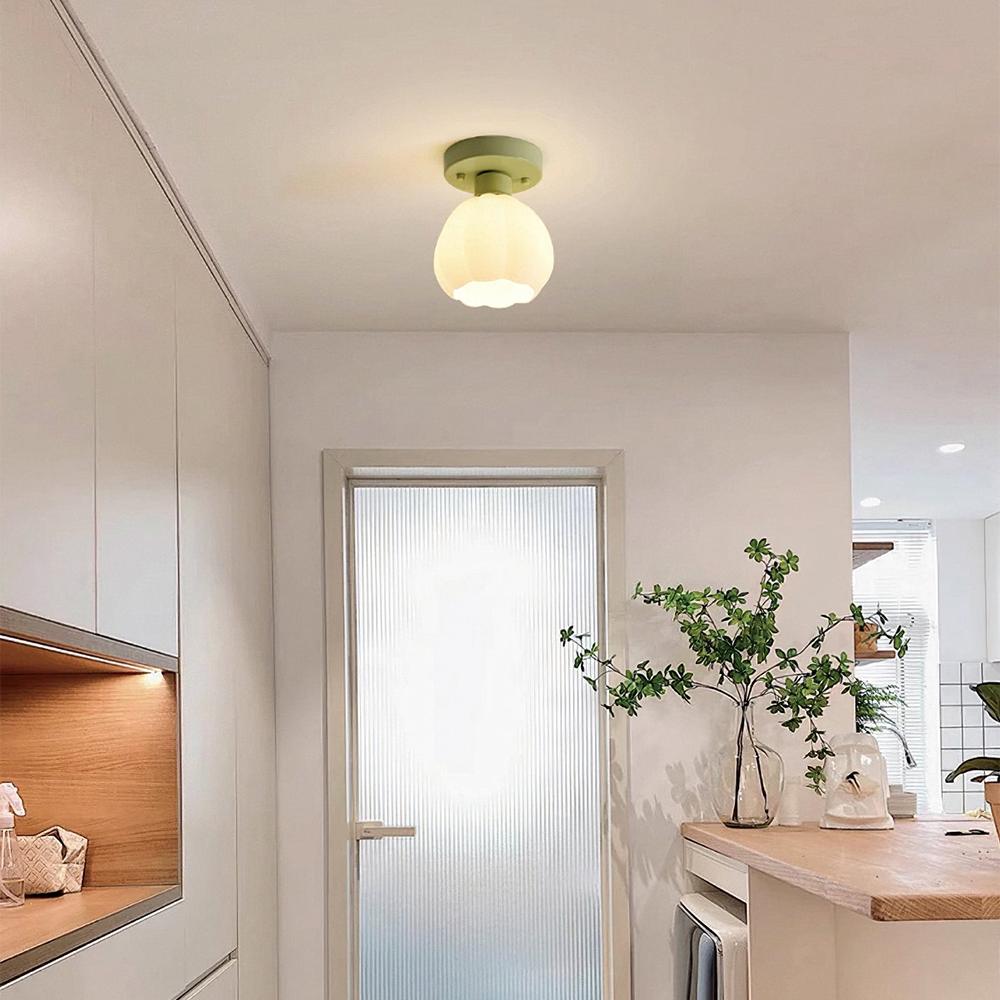 Romantic Pumpkin Ceiling Lamp for the Gan