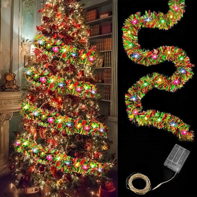 FestoonLights - 5m Kerst LED Franjedecoratie voor Boom & Feest