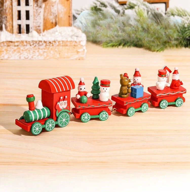 FeestTrein - Houten Feestdecoraties voor in Huis