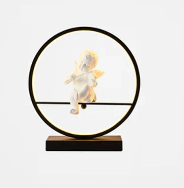 AngeliGlow - Decoratieve Engel Tafellamp – LED Nachtlampje met Uniek Design