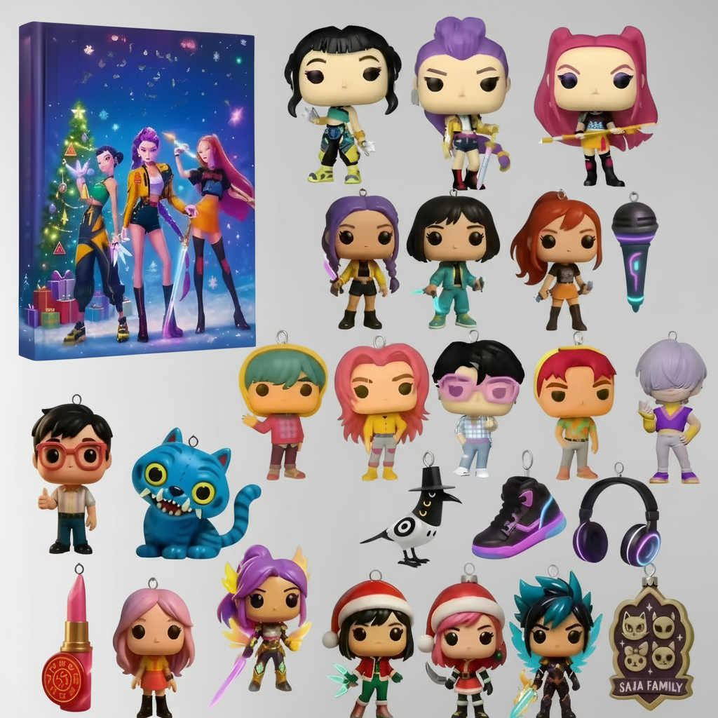 Anime Advent Calendar Collectible Figures Gift Box 24 Surprises 1