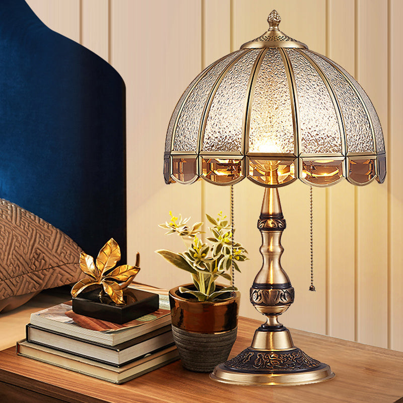 HeritageGlow - Antieke Bronzen Tafellamp