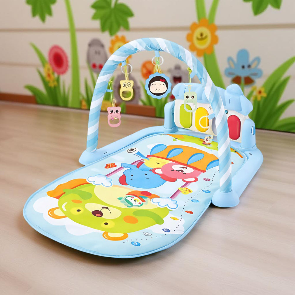 Tapete de Brincar Musical para Bebé Interativo com Som e Atividades