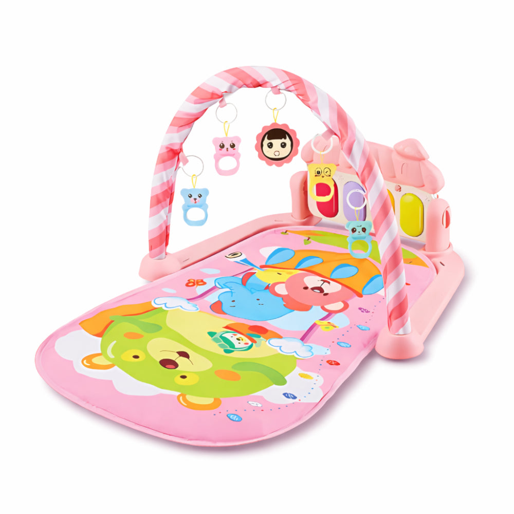 Tapete de Brincar Musical para Bebé Interativo com Som e Atividades