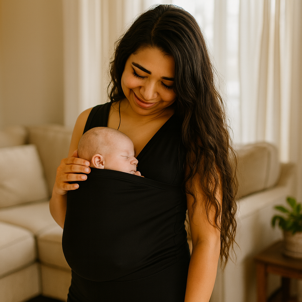 Baby Carrier Shirt for Newborns Comfortable Elastic Fabric 0