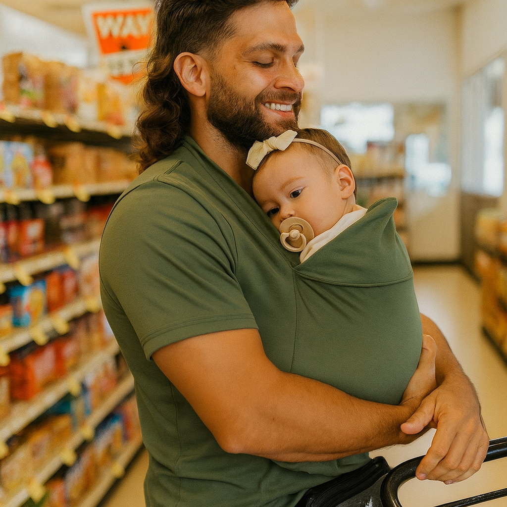 Baby Carrier Shirt for Newborns Comfortable Elastic Fabric 5