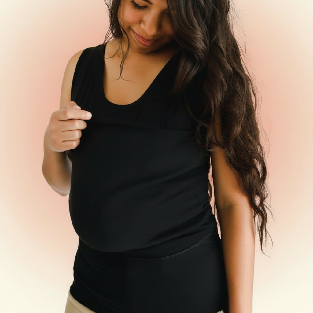 Baby Carrier T-Shirt Soft Comfortable Hands-Free Parenting Top 0