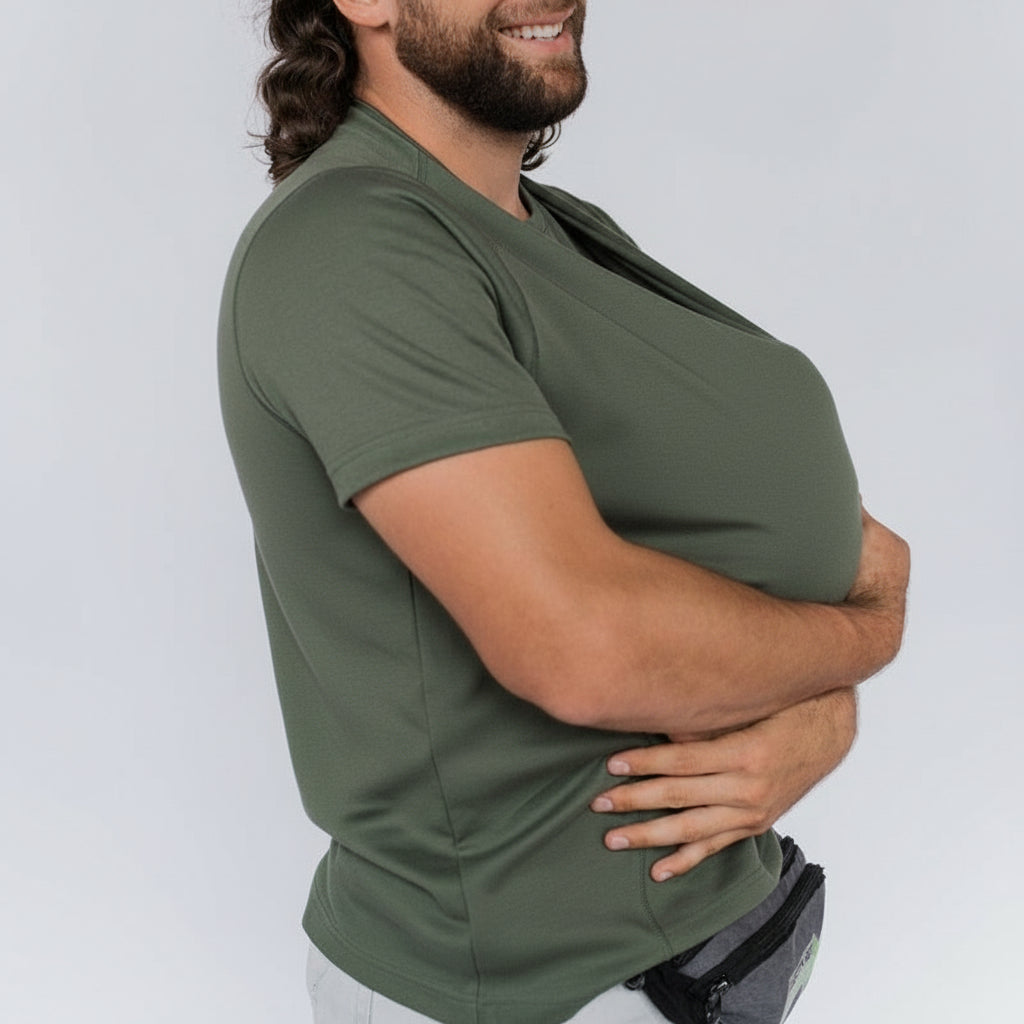 Baby Carrier T-Shirt Soft Comfortable Hands-Free Parenting Top 6