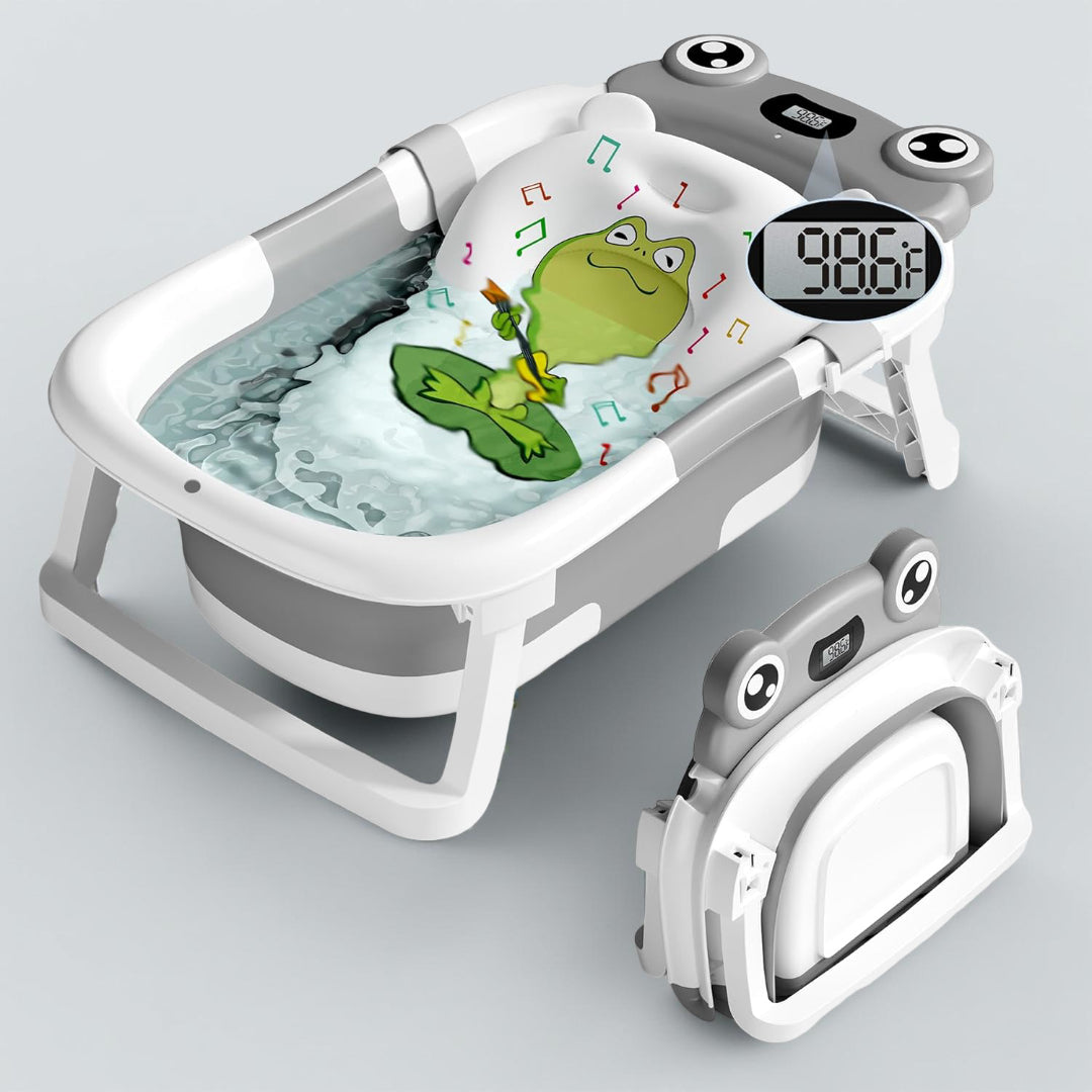 Termómetro de Banho Dobrável em Plástico para Banheiras de Viagem