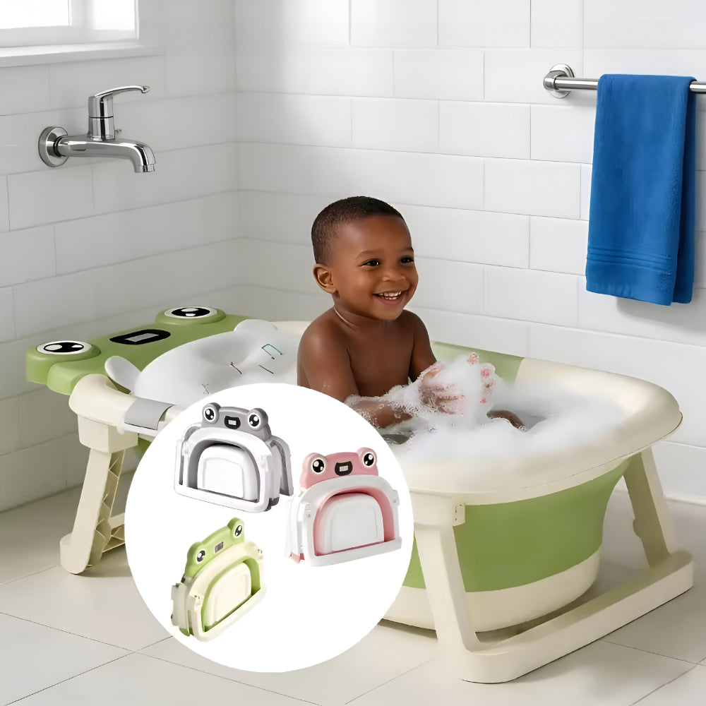 Termómetro de Banho Dobrável em Plástico para Banheiras de Viagem