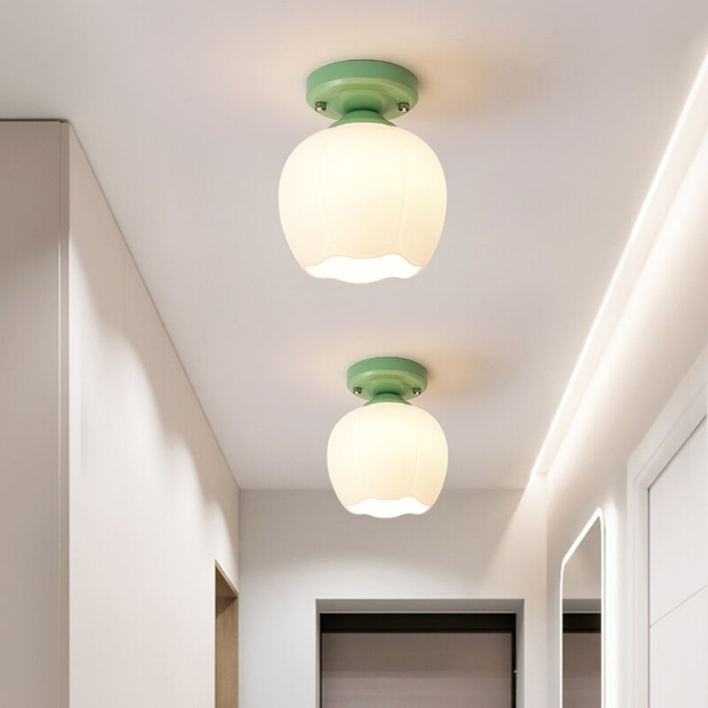Romantic Pumpkin Ceiling Lamp for the Gan