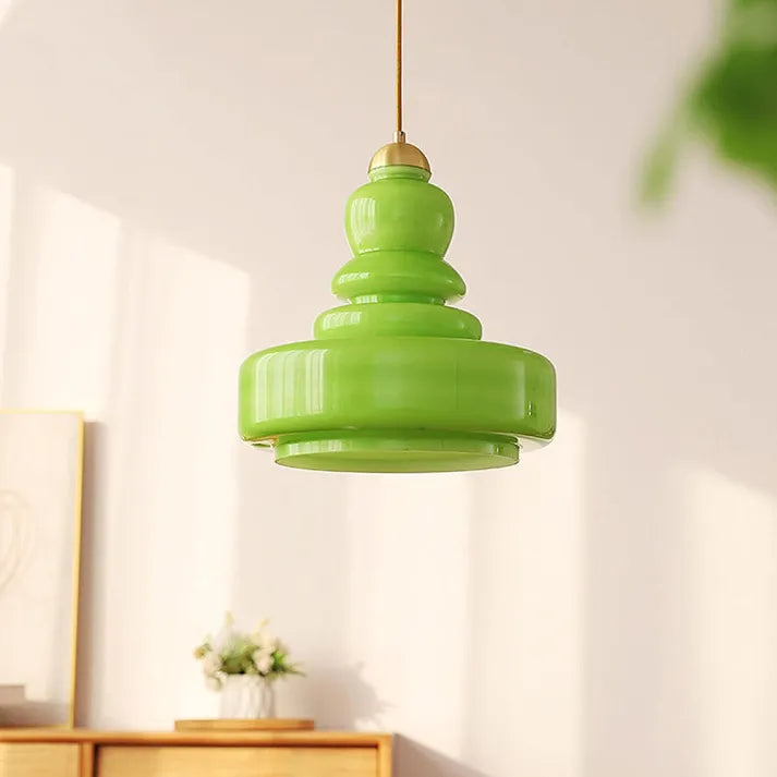GlassElegance - Stijlvolle Glazen Hanglamp voor Woonkamer en Keuken