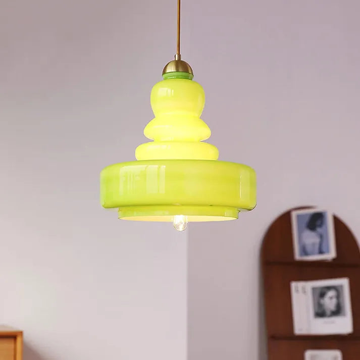 GlassElegance - Stijlvolle Glazen Hanglamp voor Woonkamer en Keuken