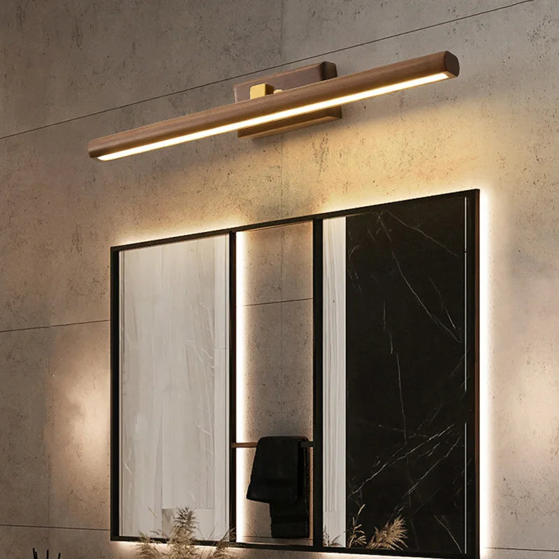 MysticWood - Lampada in noce nero