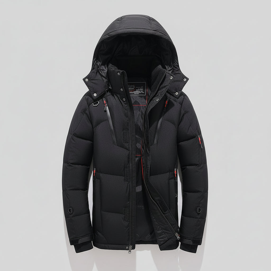 Waterdichte Koude Weer Parka Verstelbare Capuchon