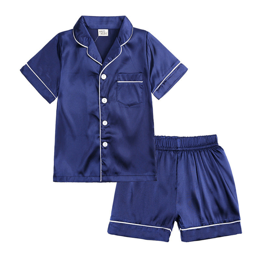 Silk Kids Pajama Set Pure Mulberry Comfort - Image 3