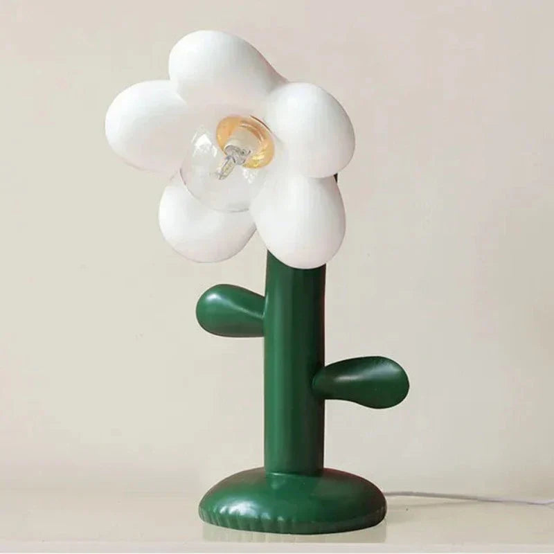 FloraGlow - Bloemvormige LED Tafellamp met LED-lamp – Creatieve Nachtlamp