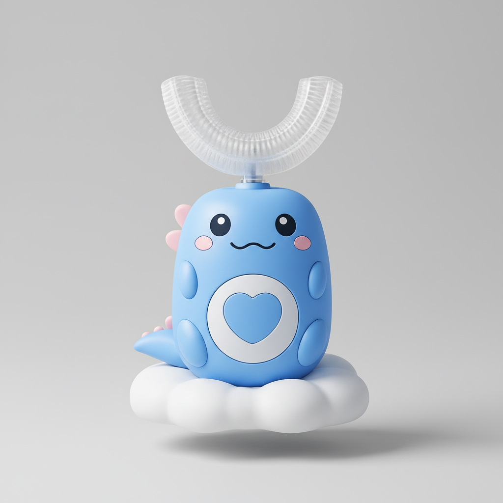 360° Kinderen Elektrisch Tandenborstel Effectieve Snelle Reiniging