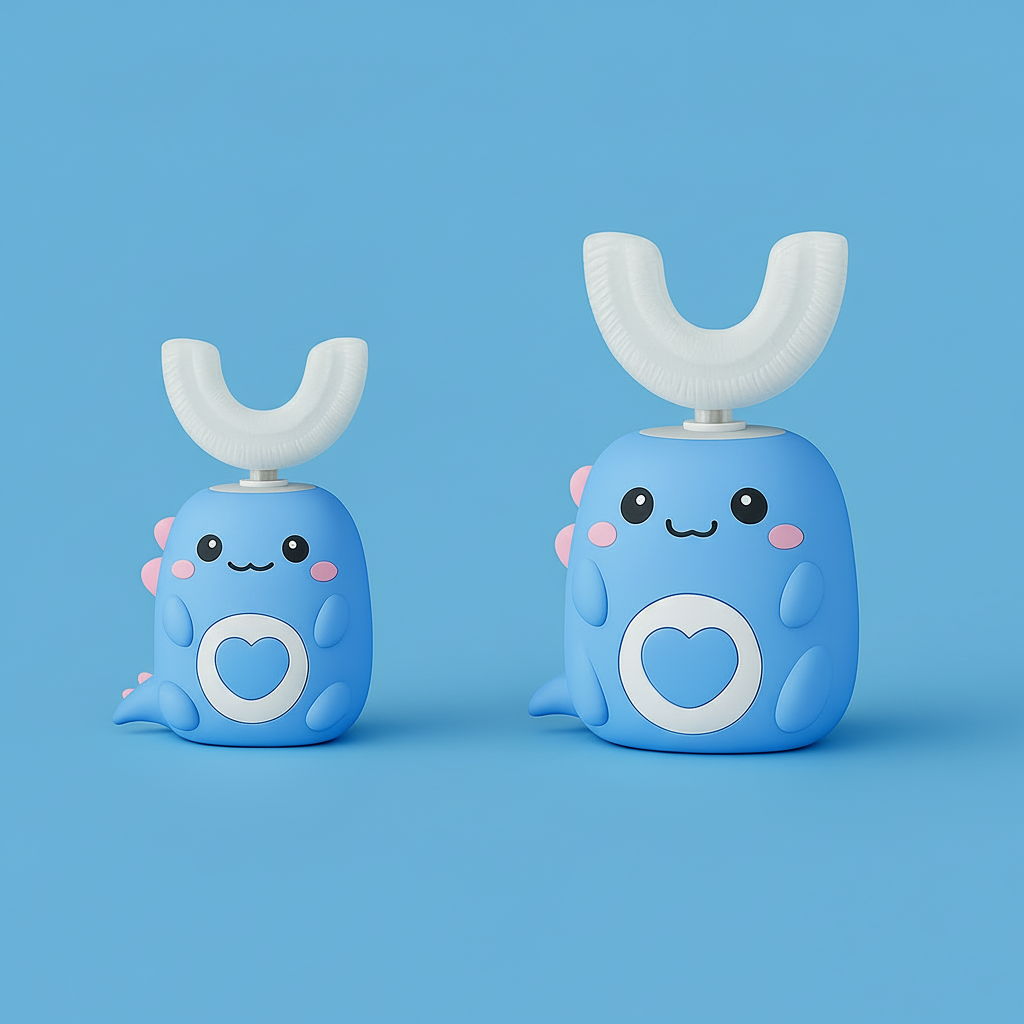 360° Kinderen Elektrisch Tandenborstel Effectieve Snelle Reiniging