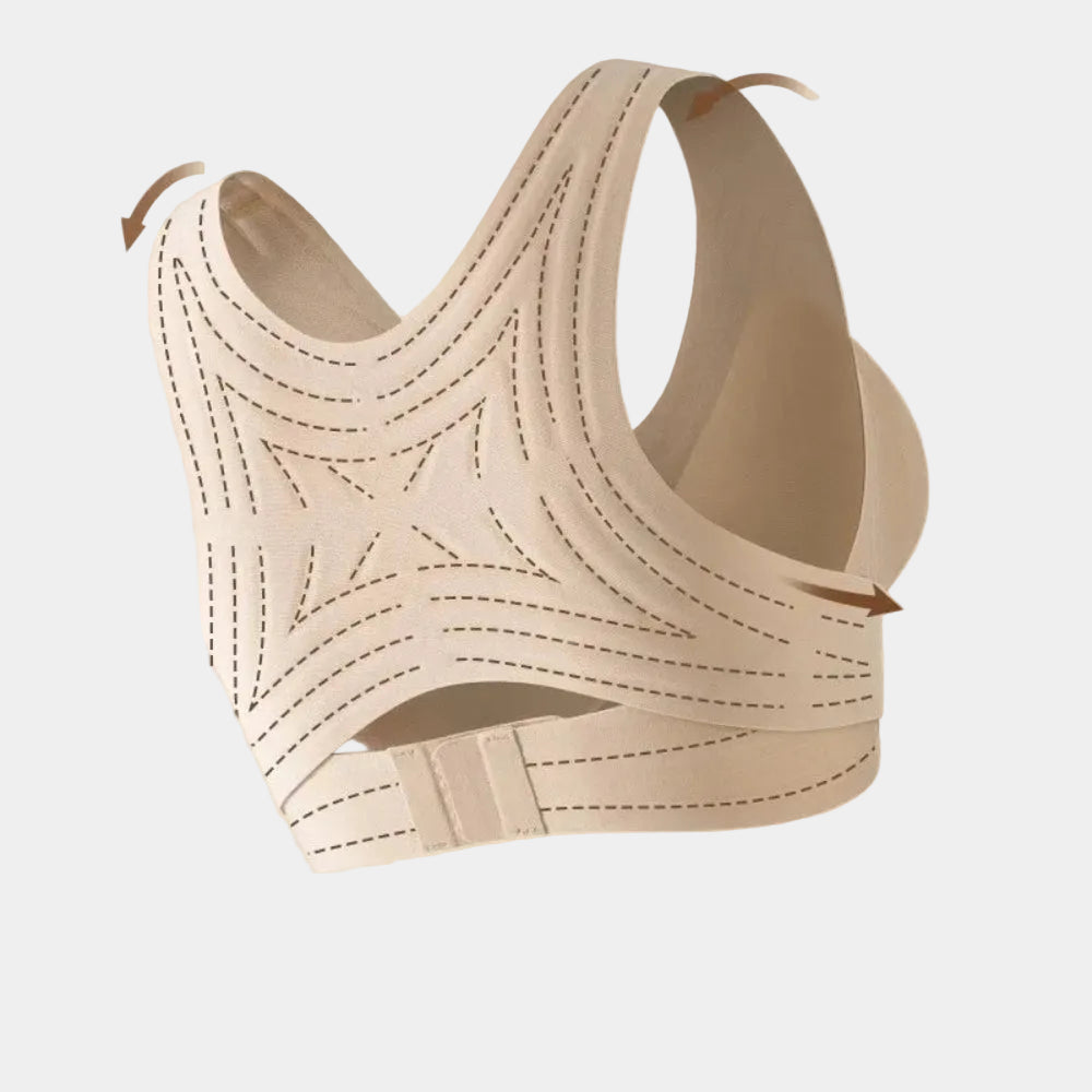 Sutiã Desportivo Confortável com Alças Ajustáveis Suporte para Boa Postura