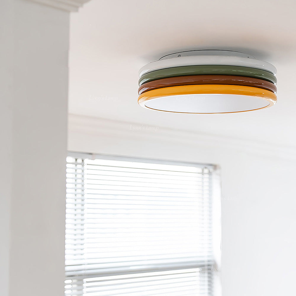 Modern Colorful Dome Ceiling Lamp