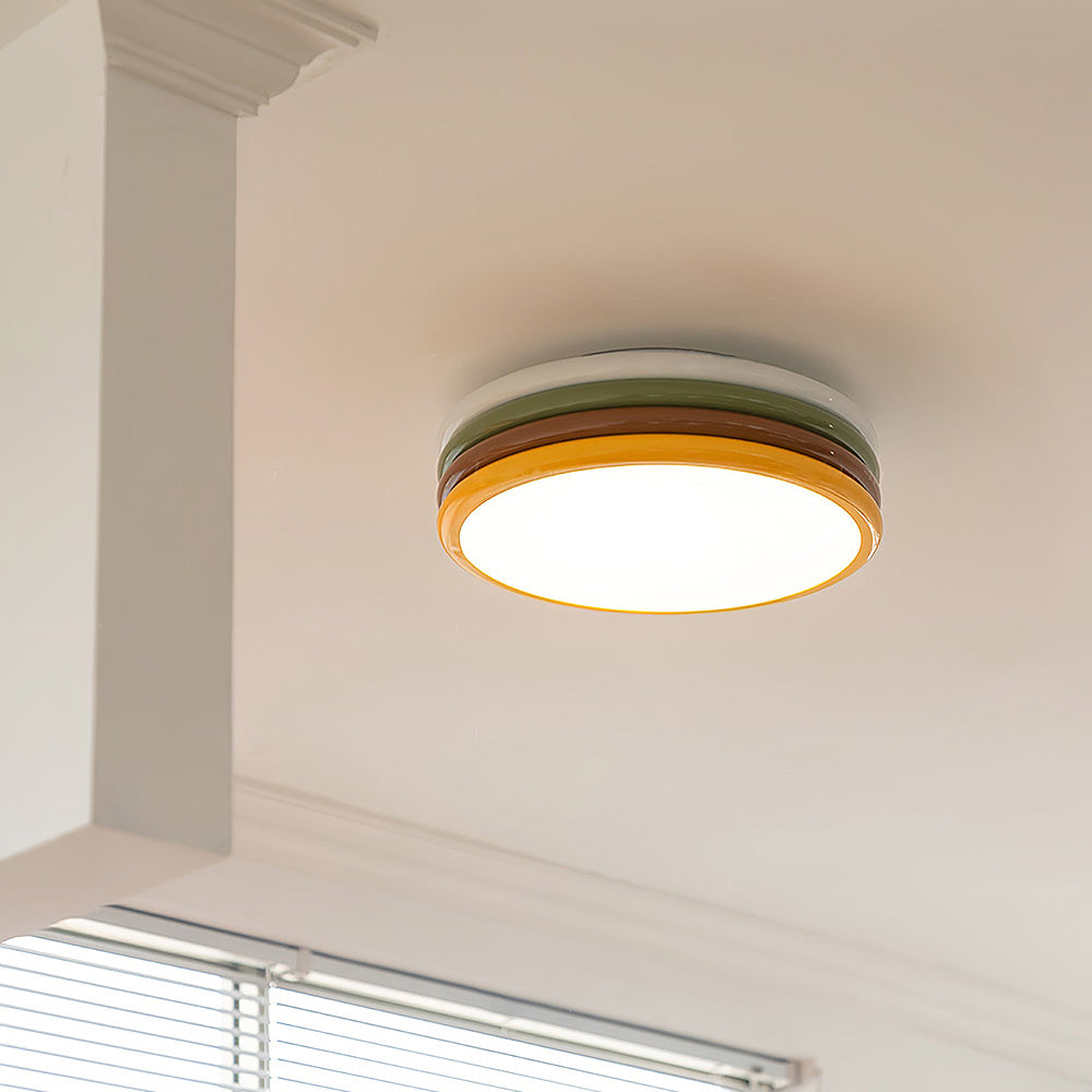 Modern Colorful Dome Ceiling Lamp