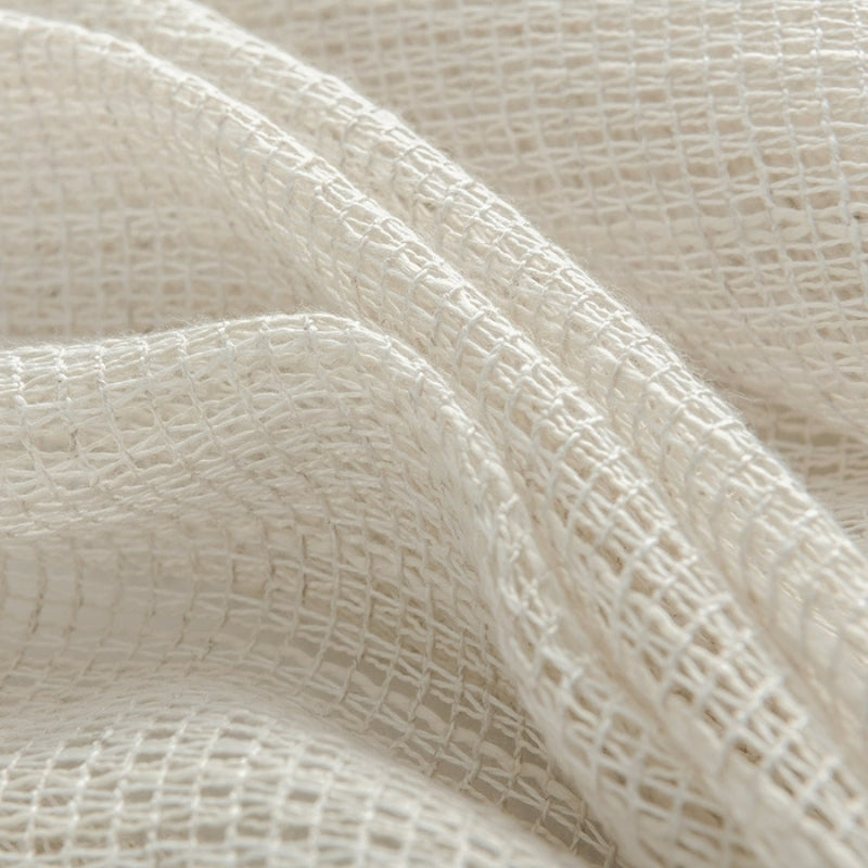 Eden - Soft Woven Texture Semi-transparent Curtains Linen Soft Cap