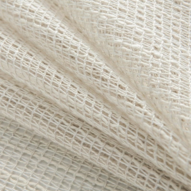 Eden - Soft Woven Texture Semi-transparent Curtains Linen Soft Cap