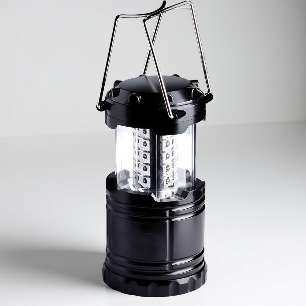 Lanterna de campismo LED dobrável para exterior