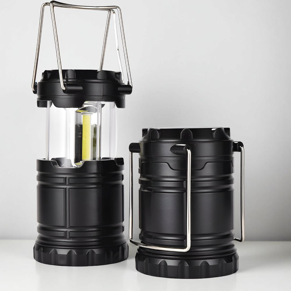 Lanterna de campismo LED dobrável para exterior