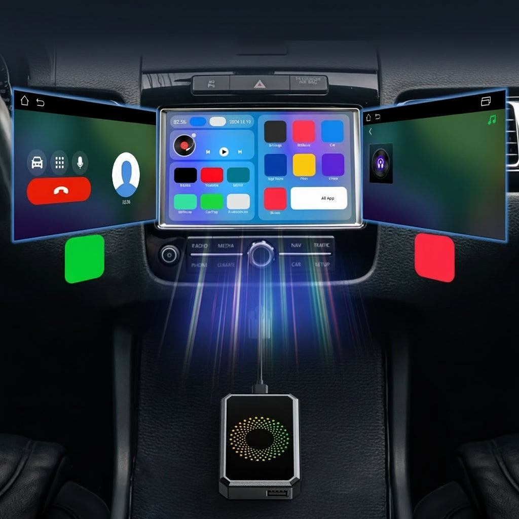 USB Draadloze Carplay Adapter Auto Multimedia Streaming Box