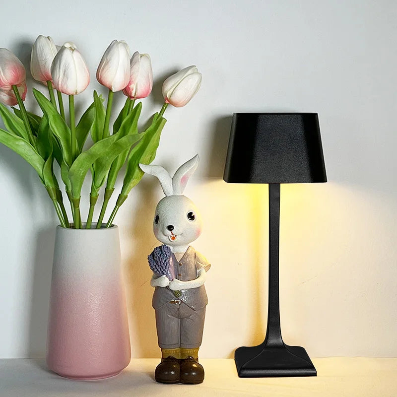 LumiFrame - Dimbare LED USB Tafellamp met Accu