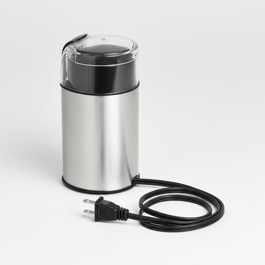 Electric Coffee Bean Grinder Stainless Steel Home Use