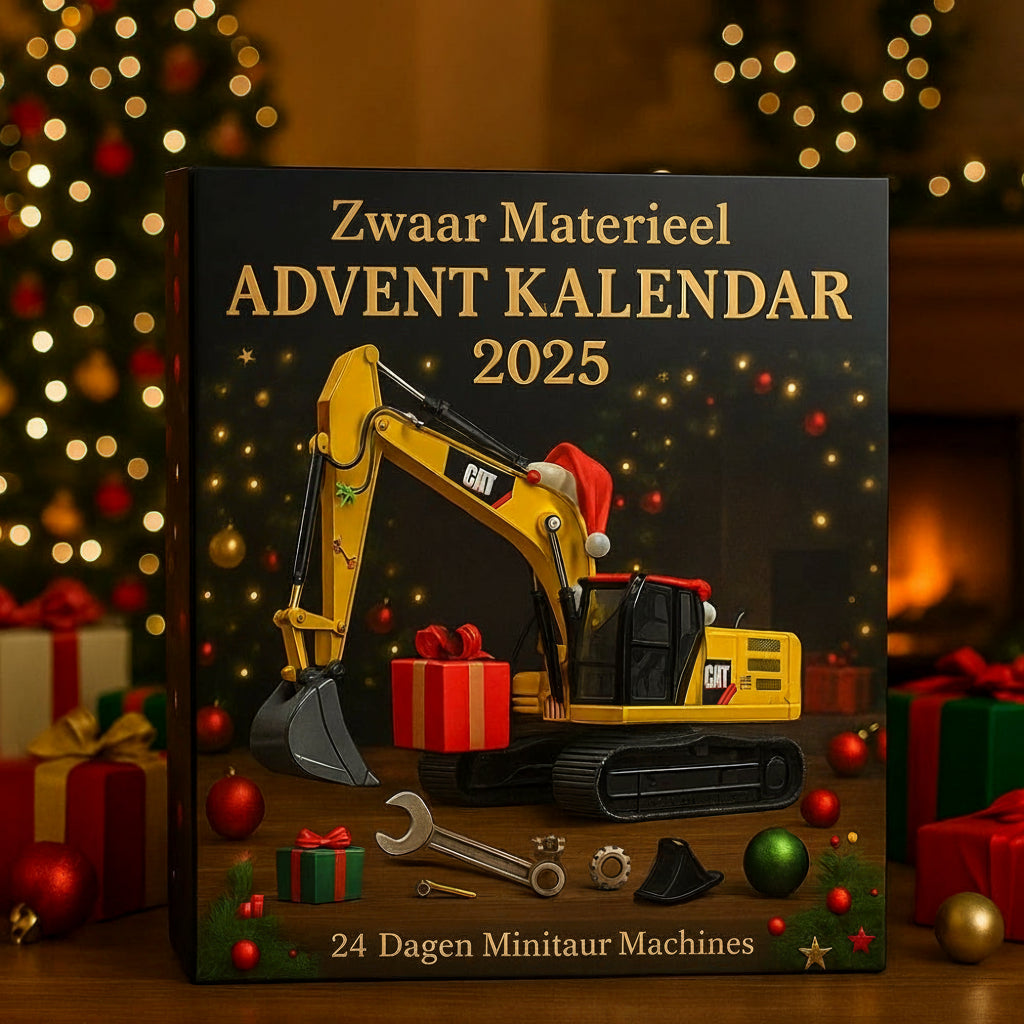 Construction Machinery Advent Calendar 2025 24 Die-Cast Vehicles 1