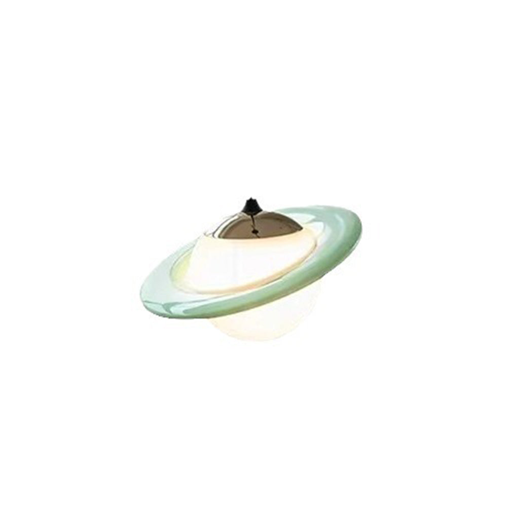 Creatieve Kleurige Planeet Glazen Hanglamp