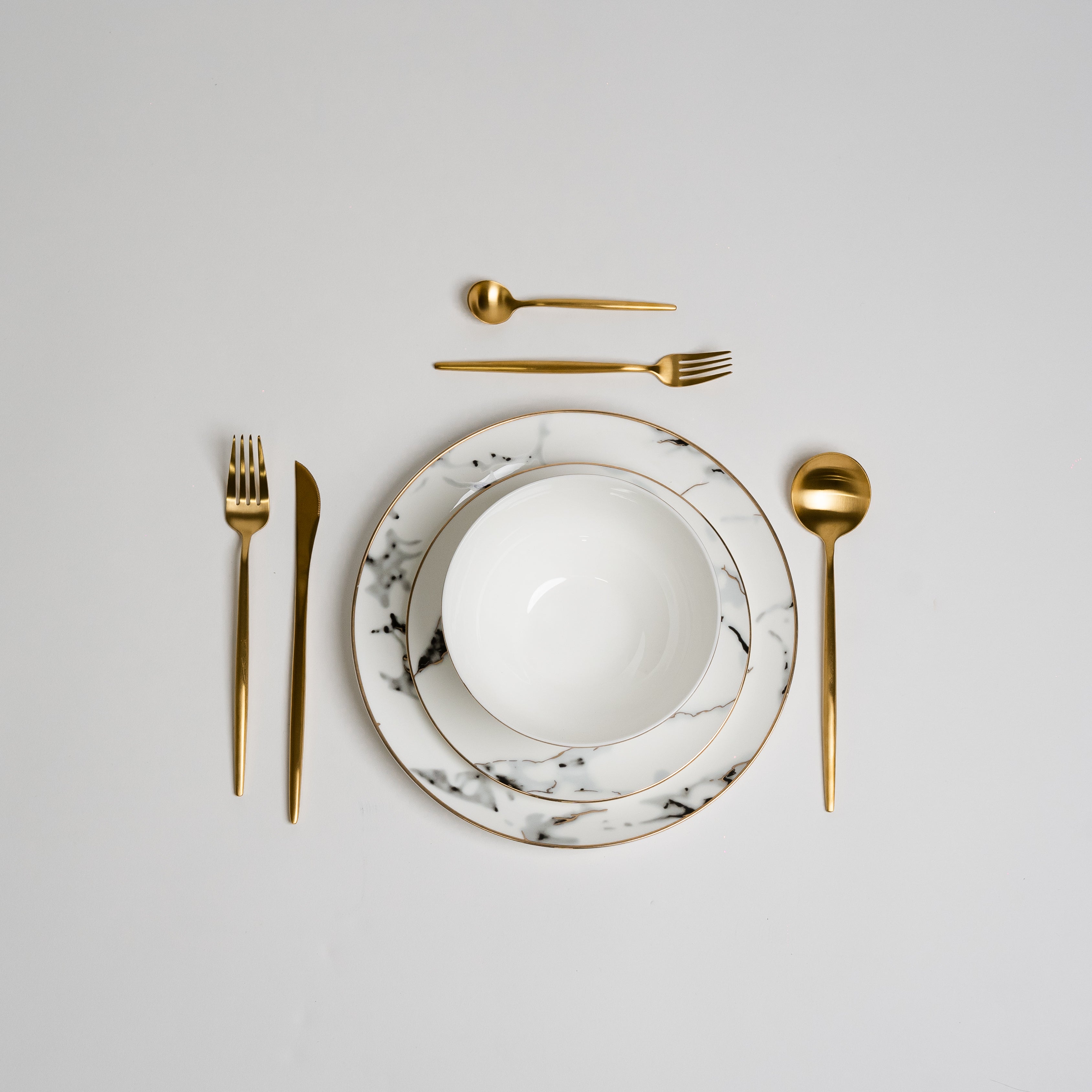 Elegante marmorsplader