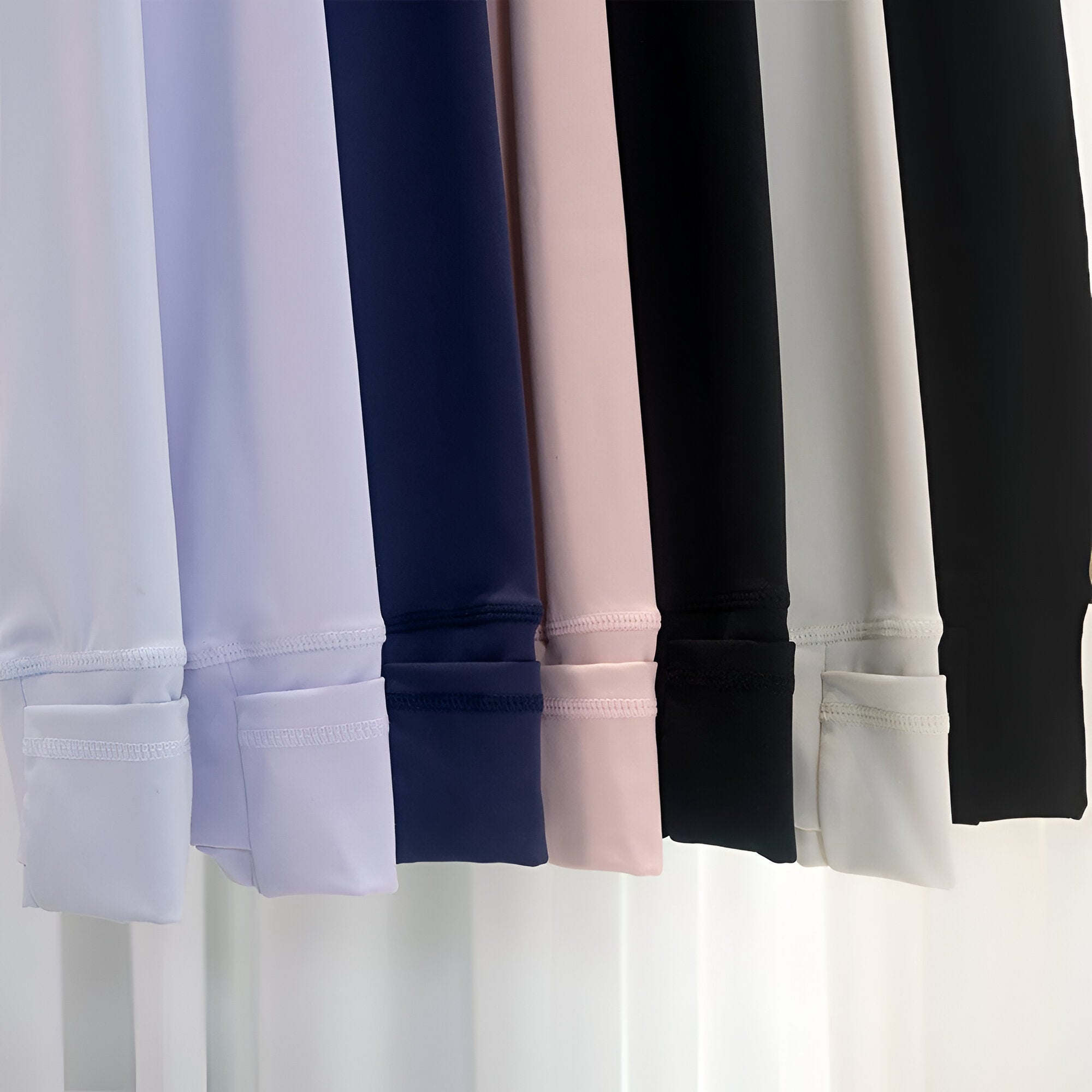 Casaco Desportivo Feminino Gola Curta com Fecho de Correr Ajuste Justo