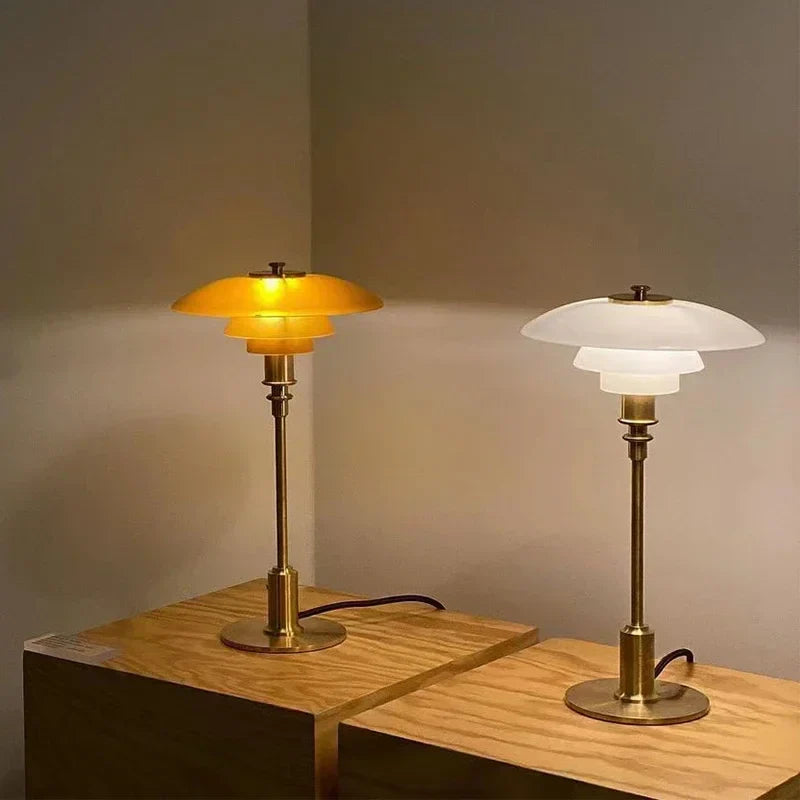 LumeSphere – Bureaulamp van Glas met Dimbare LED