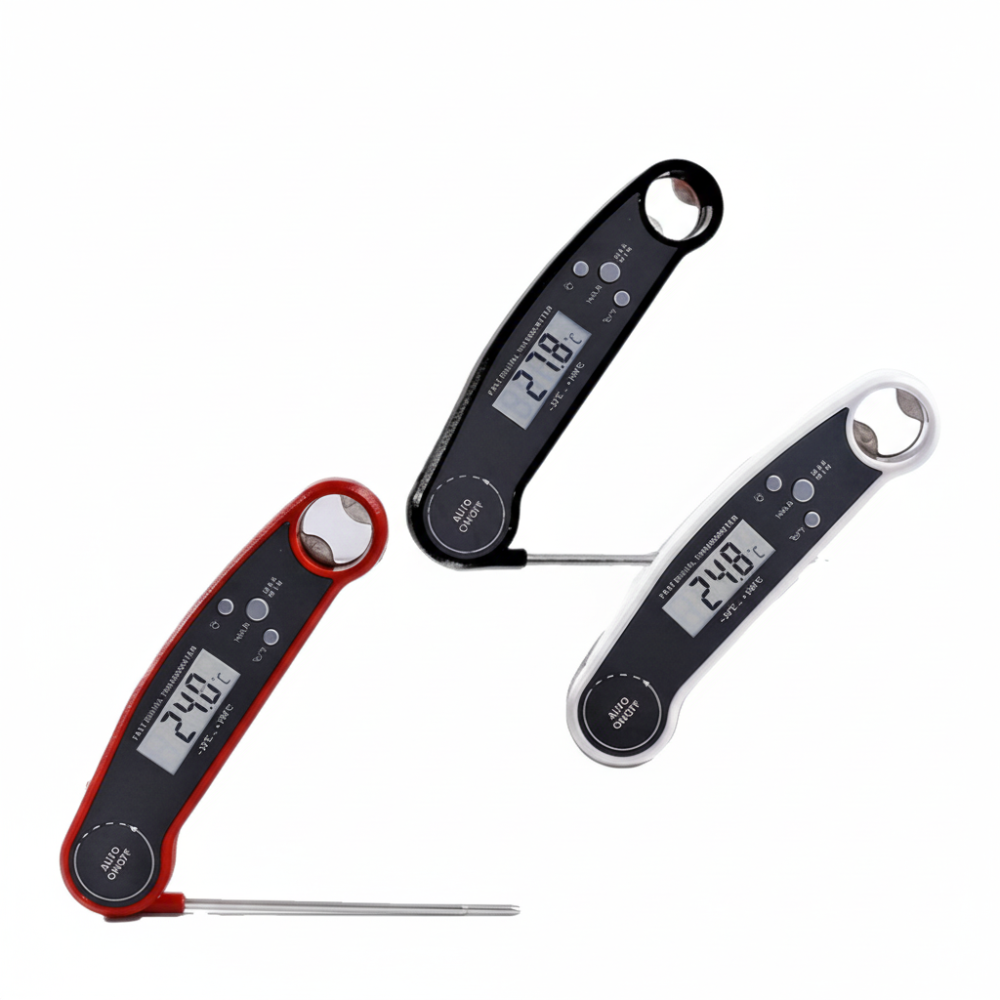 Termómetro Digital para Carne à Prova de Água Medição Rápida para Churrasco