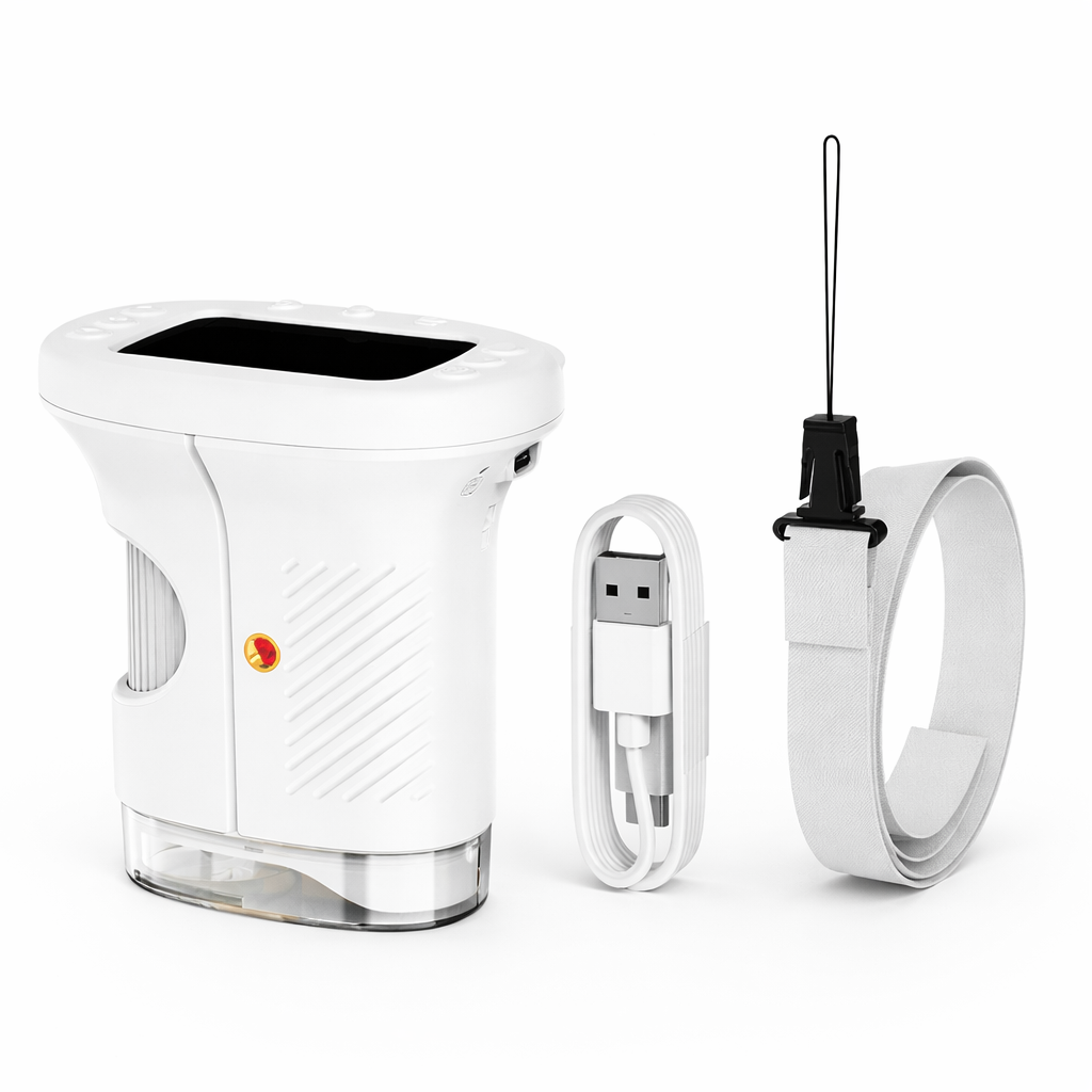 Microscópio Digital para Crianças Portátil com Ecrã e Câmara