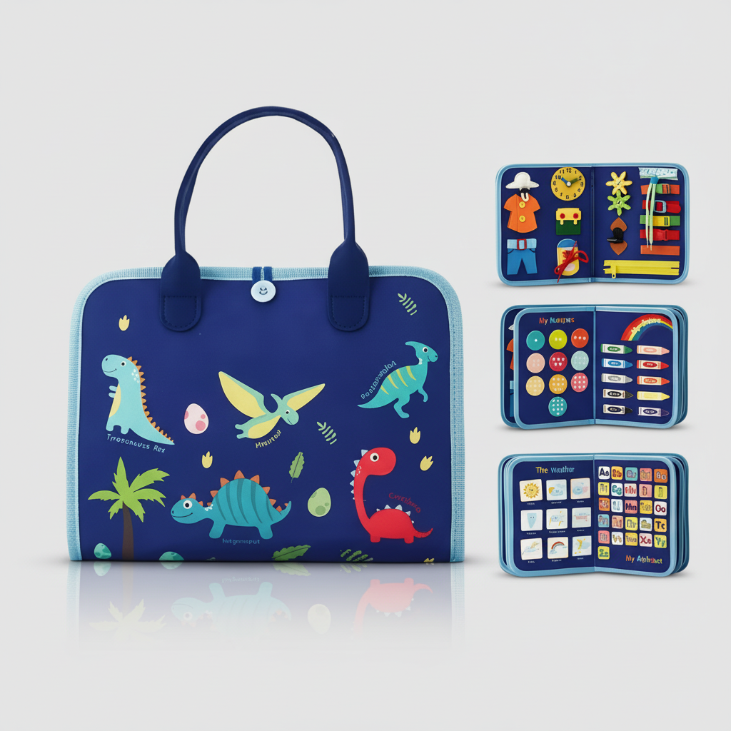 Tabuleiro Sensorial Montessori Educativo para Crianças