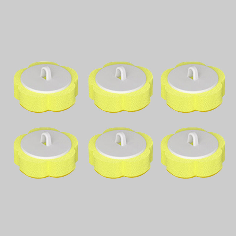 Disposable Toilet Cleaning Kit with Sponge Brush Heads and Caddy 10