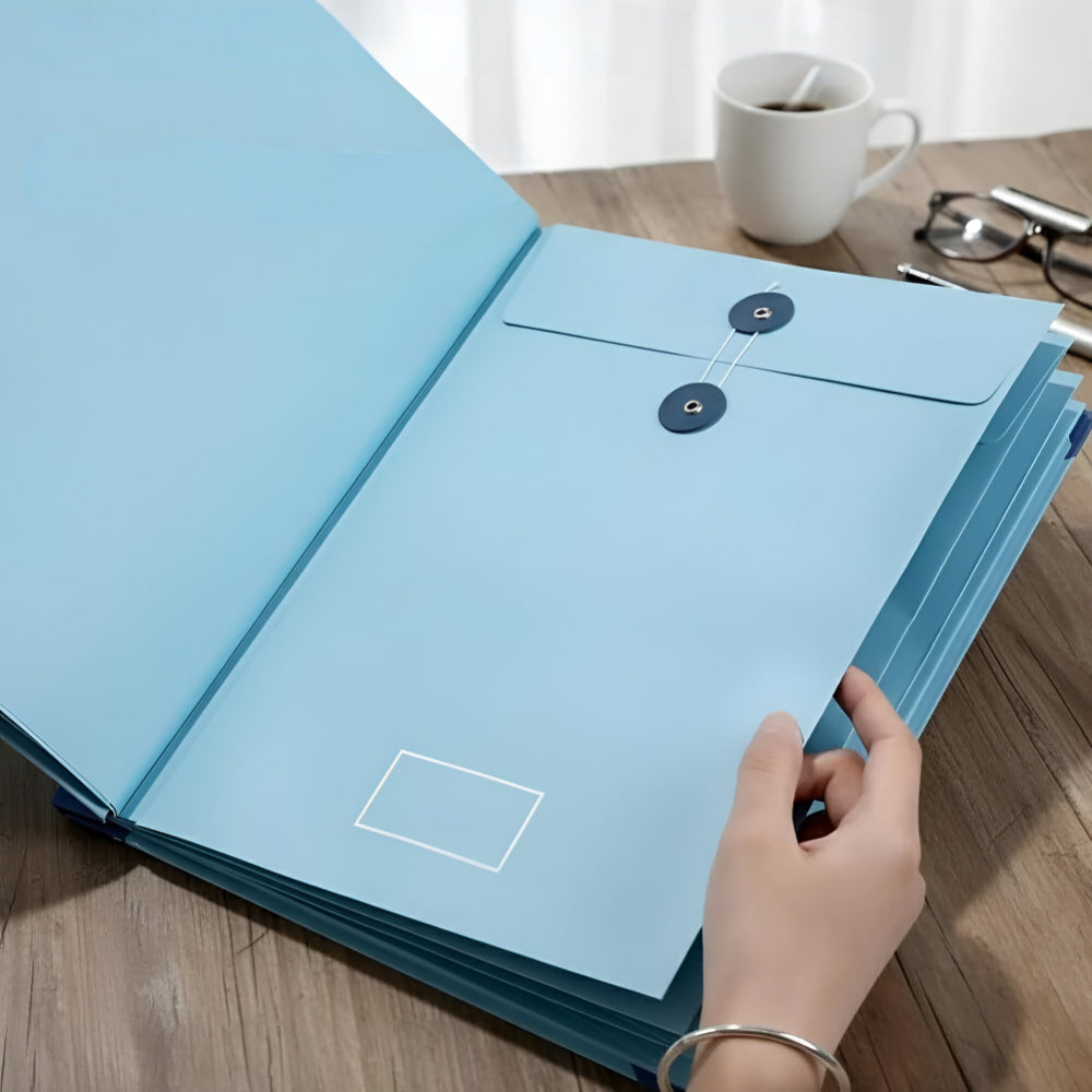 Pasta de Documentos Pasta Sanfonada Armazenamento de Documentos Importantes