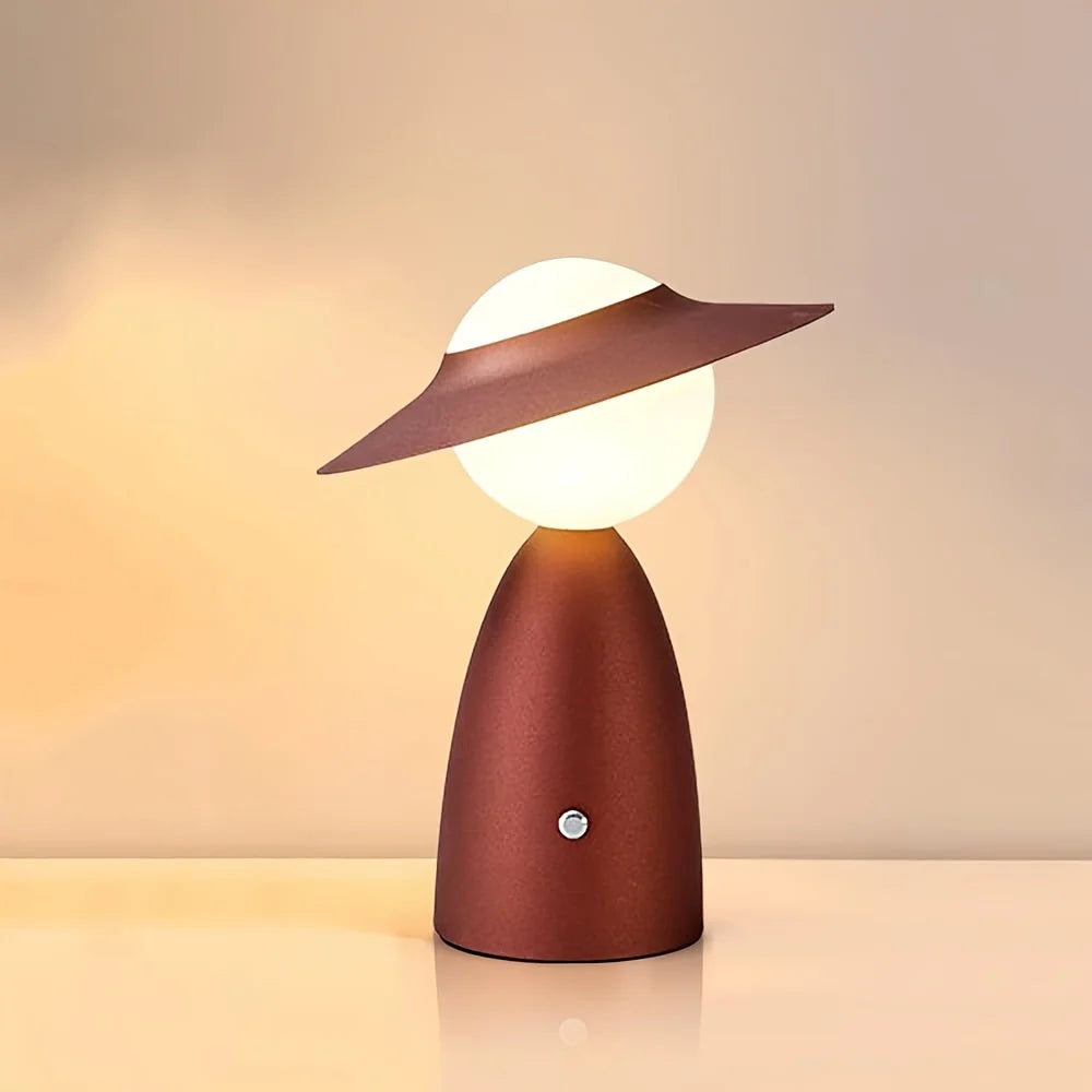 LumiCharge - Draadloze LED Bureaulamp met Touchbediening & Oplaadfunctie, Moderne Verlichting