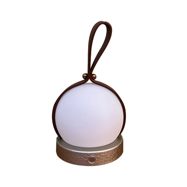 LumeSphere - Draadloze LED Lantaarn – Draagbare Tafellamp met Warm Licht