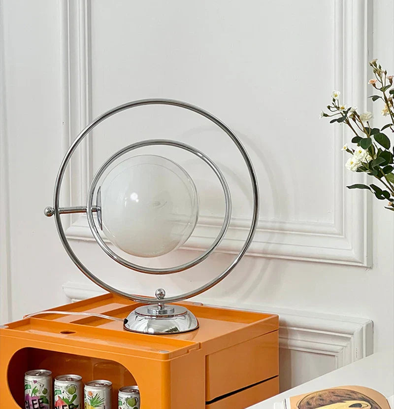 NordicMoon - Lámpara de mesa LED elegante para sala de estar y dormitorio | Regulable con 3 colores de luz