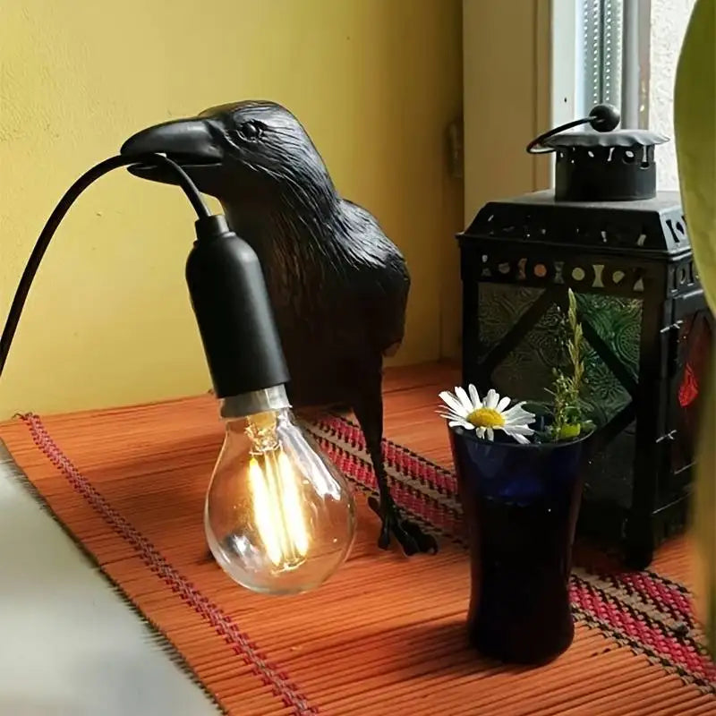 ShadowGlow - Vintage LED Lamp in Gotische Stijl voor Mystieke Sfeerverlichting