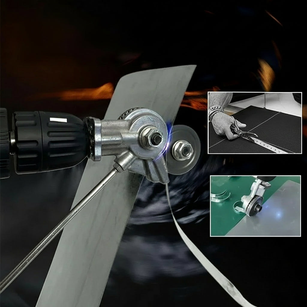 Electric Drill Nibbler Attachment for Sheet Metal Cutting 2
