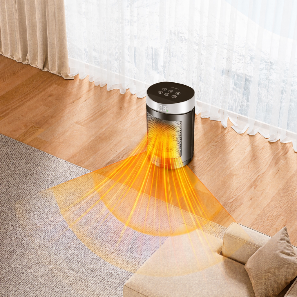 Electric Heater Ceramic Compact Indoor Heating